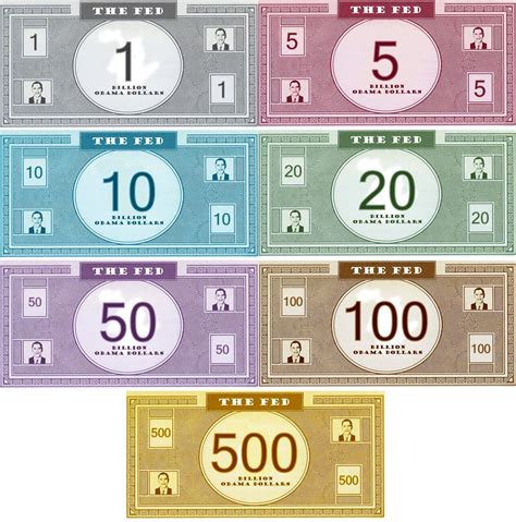 Fake Money Printable For Kids High Res - Tedy Printable Activities