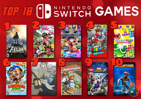 Top 10 Nintendo Switch Games | Top 10 Week 2018 keeps rollin… | Flickr