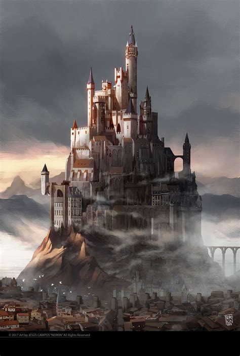 Custodio - CGTrader Digital Art Competition | Fantasy castle, Fantasy ...