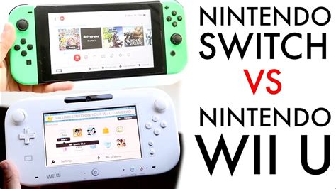 Nintendo Switch Vs Nintendo Wii U In 2023! (Comparison) (Review) - YouTube