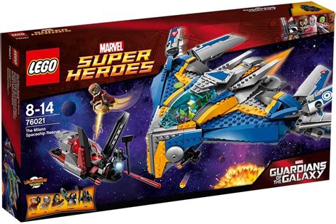 LEGO Guardians of The Galaxy 76021 The Milano Spaceship Rescue: Amazon ...