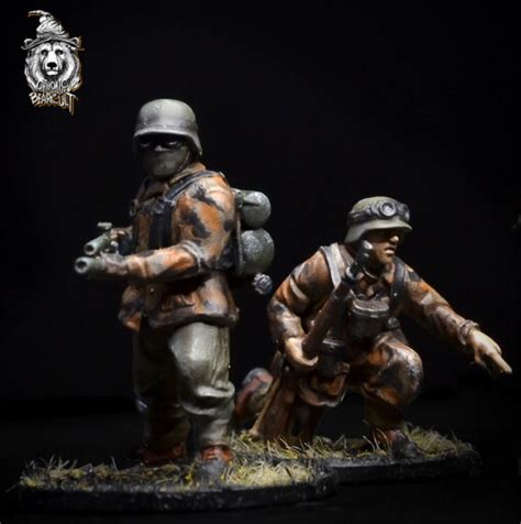 GER Assault Pioneers, Flammenwerfer 41 Team - Wargaming3D