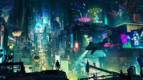 Cyberpunk City Wallpapers - Top Free Cyberpunk City Backgrounds ...