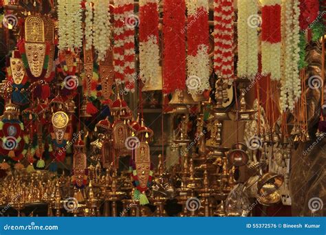 Hindu worship items. stock photo. Image of hindu, stands - 55372576