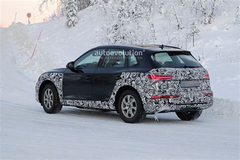 2021 Audi Q5 Facelift Spied Winter Testing With Bigger Grille, New ...