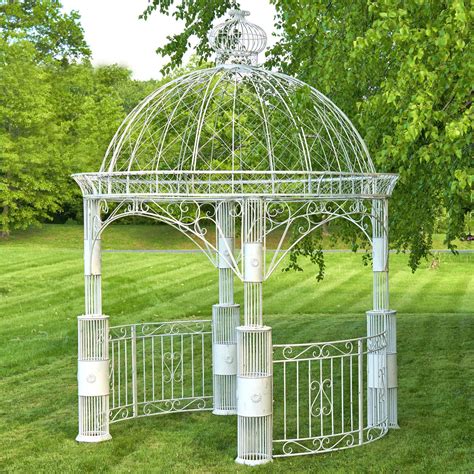 "Zina" Large Round Garden Gazebo