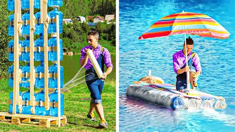 Easy DIY Raft Boat In 1 Hour - YouTube