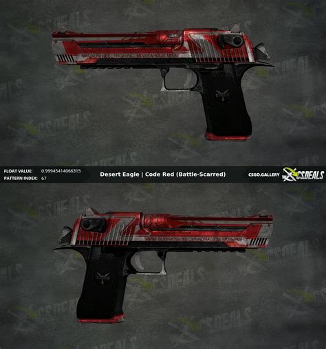 [PC] Desert Eagle Code red 0.999x float : GlobalOffensiveTrade