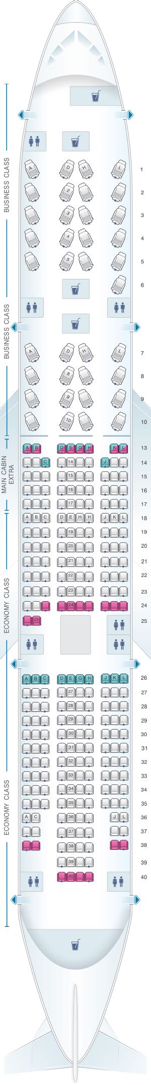 American Airline Seating Chart For Boeing 777 | Cabinets Matttroy