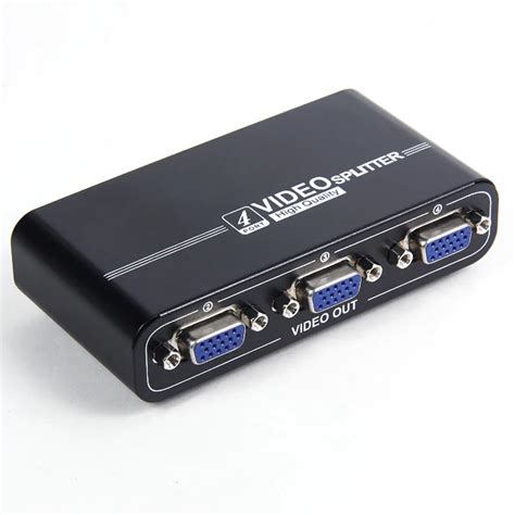 Aliexpress.com : Buy 4 port VGA Video Splitter 1x4 for 4 Monitors ...