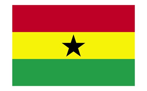 World Flags: Ghana Flag hd Wallpaper