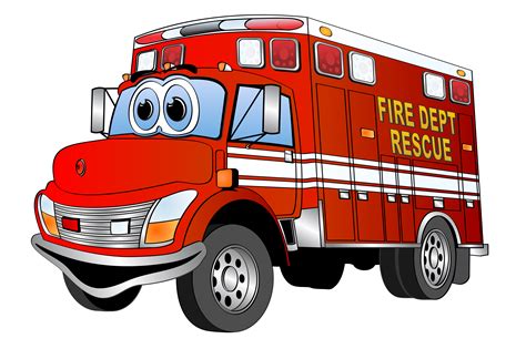 Cartoon Fire Truck - ClipArt Best