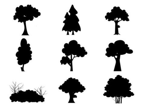 Tree Dxf Vector Art, Icons, and Graphics for Free Download