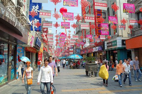 File:Shopping street in Wenzhou.jpg - Wikimedia Commons