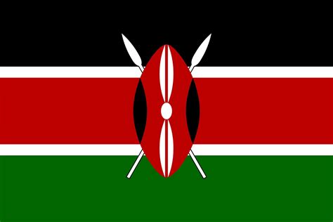 Kenya Flag Printable