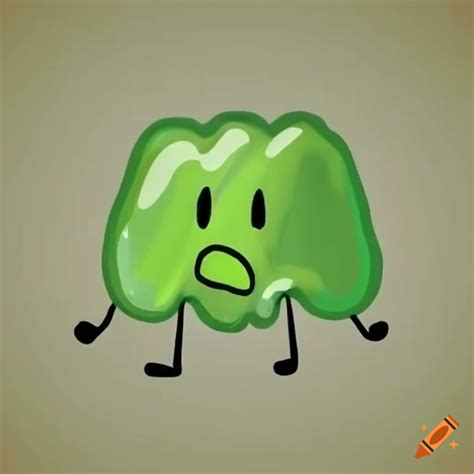 Image of bfdi gelatin on Craiyon