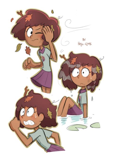 ArtStation - Anne boonchuy from Amphibia