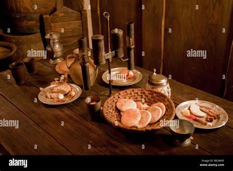 medieval food Stock Photo - Alamy