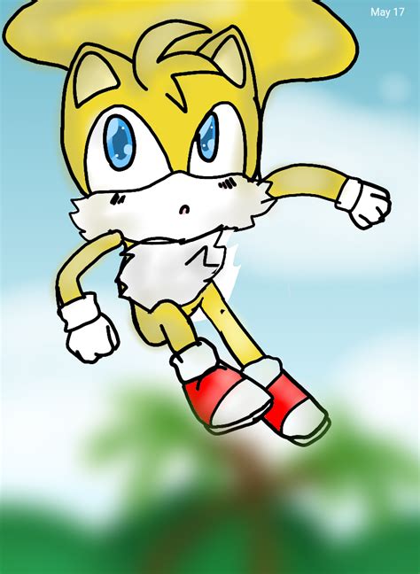 Tails fan art2 by mhaloverart on DeviantArt