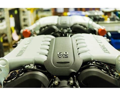 Aston Martin V12 engine on production line - A tour of the Aston Martin ...