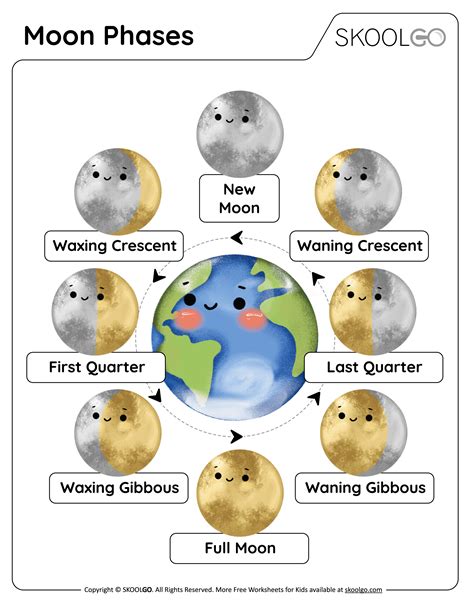 Moon Phases Activity For Kids Moon Phases Activities Moon Activities