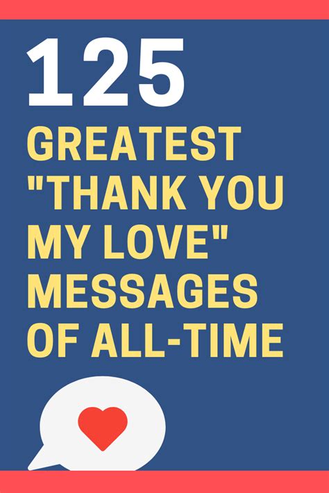 125 Heartfelt "Thank You My Love" Messages and Quotes | FutureofWorking.com