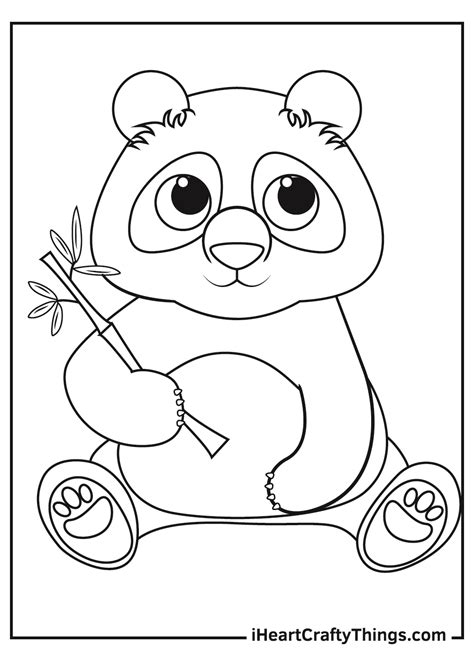 20 Panda Coloring Pages Perfect for Kids of All Ages! Art ...