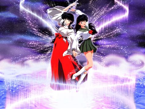 Inuyasha Wallpaper: [Inuyasha] Kikyo and Kagome Higurashi | Kagome ...