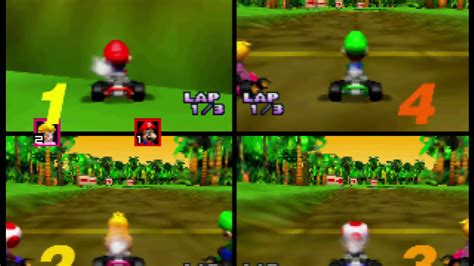 Mario Kart 64 multiplayer still runs too fast on many emulators - YouTube