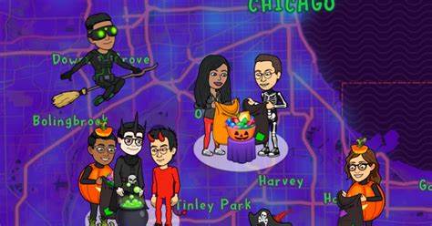 How To Use Halloween Bitmojis On Snap Map For Spooky Fun