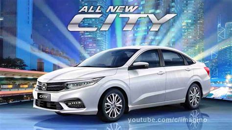 2020 Honda City front and rear design, multiple colours render - Video