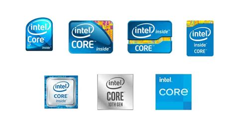 Intel CPU processor core generations timeline and evolution