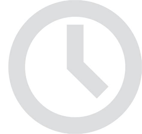 White Clock Icon Png #40252 - Free Icons Library