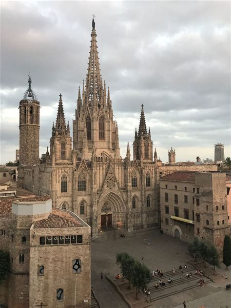 Barcelona Cathedral in the Gothic Quarter | Barcelona cathedral ...