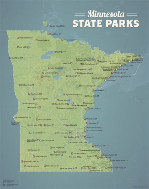 Minnesota State Parks Map - Map Of The World