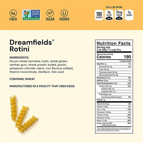 Dreamfields Pasta