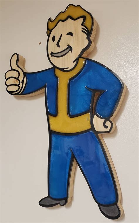 Vault Boy Thumbs up Fallout Series | Etsy