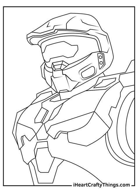 Halo Coloring Pages (Updated 2021)