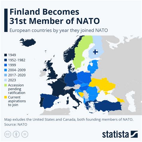 North Atlantic Treaty Organization (NATO)/NATO Map | Mappr