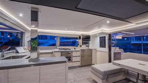 Leopard 50 | Leopard Catamarans US | Boat interior design, Catamaran ...