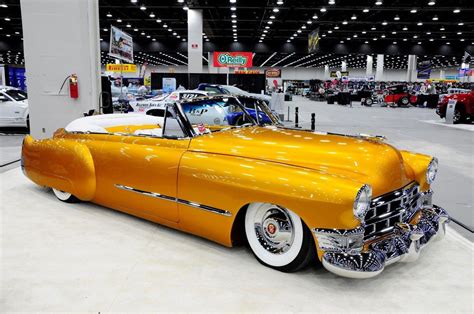 1949, Cadillac, Convertible, Hotrod, Custom, Kustom, Low, Usa ...