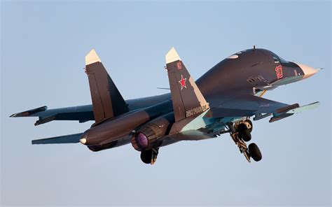 Download Military Sukhoi Su-34 HD Wallpaper