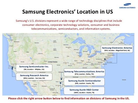 Samsung Electronics US location