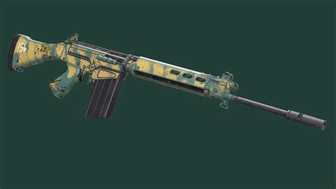 FN FAL / Rhodesian R1 — polycount