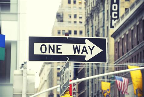 One Way Sign: What Does it Mean?