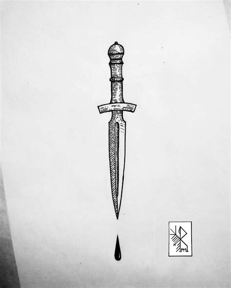 ravenfromthenorth | Sword tattoo, Knife tattoo, Dagger tattoo