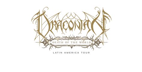 DRACONIAN - Live At São Paulo (26.08.2023) on Behance