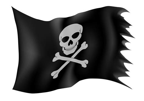 pirate flag vector illustration 490461 Vector Art at Vecteezy