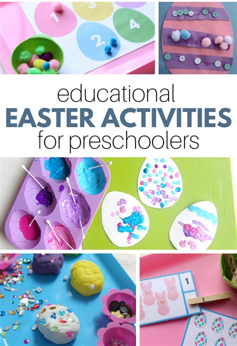 Educational Easter Activities For Preschoolers - No Time For Flash Cards