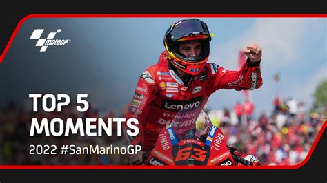 Top 5 MotoGP™ Moments | 2022 #SanMarinoGP - YouTube